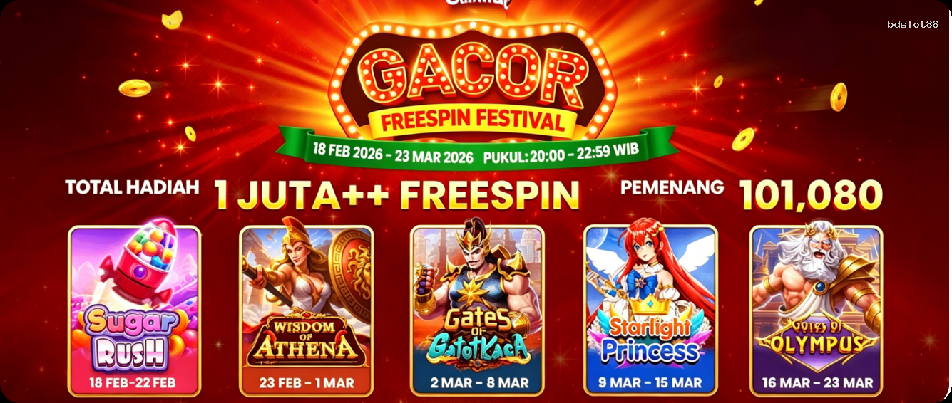 Login bdslot88 Sekarang Bonus Melimpah